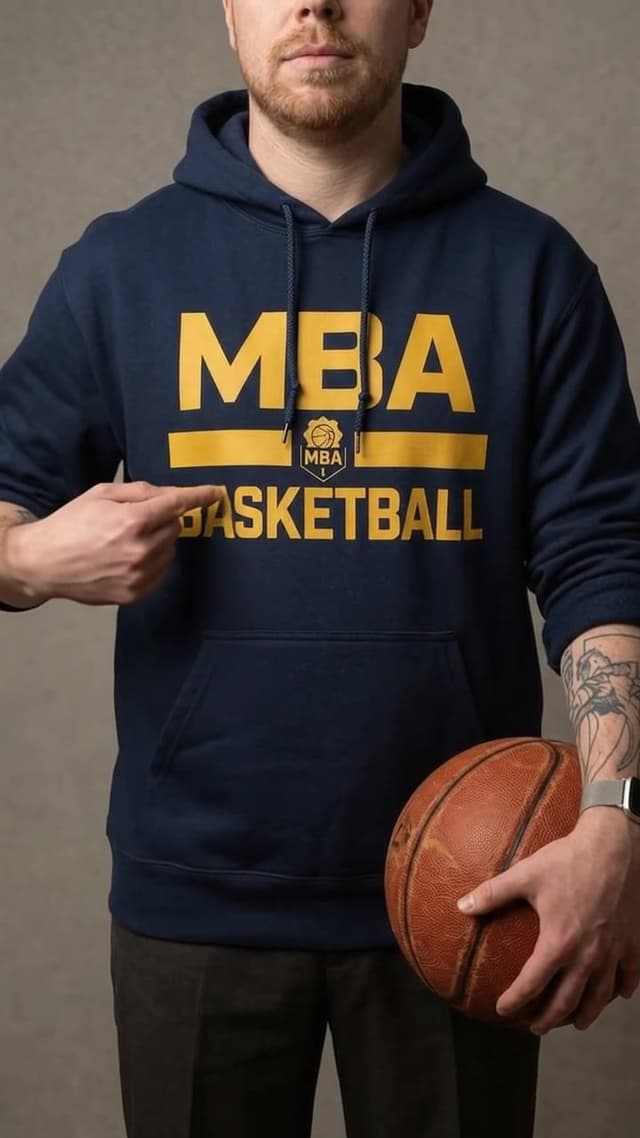 MBA Basketball Hoodie