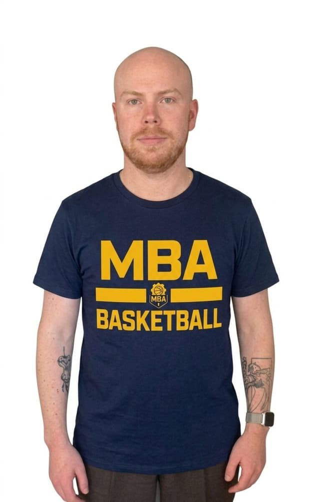 MBA Basketball Tee